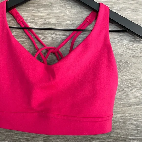 Athleta Solace Bra Pink - Picture 2 of 6